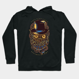 Steampunk Owl Hoodie